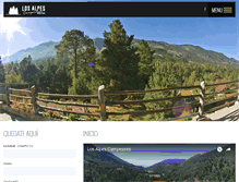 Tablet Screenshot of losalpescampestres.com
